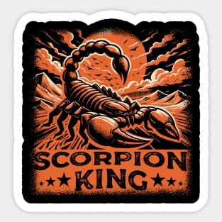 Scorpion King Sticker